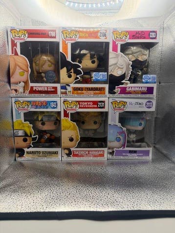 Funko - Funko Pop - Power; Goku (Yardrat); Gabimaru; Naruto