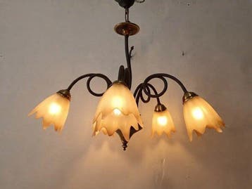 Lamp - Elegante hanglamp / plafondlamp in Modernistische /
