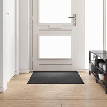 vidaXL Tapijt Loper Donkergrijs 100 x 150 cm 100%, Verzenden, Nieuw