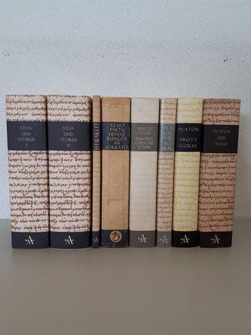 Sammlung Tusculum - 8 delen klassieke filosofie