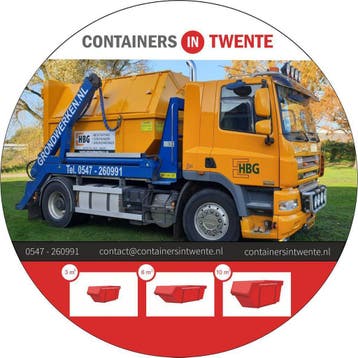 Leveren plaatsen van afvalcontainers en vulzand /split, Tuin en Terras, Zand, Nieuw