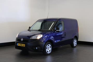 Fiat Doblò Cargo 1.3 MJ EURO6, Stof, Gebruikt, Blauw, Lease