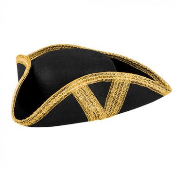 Hoed Piraat Royal fortune goud, Ophalen of Verzenden, Nieuw
