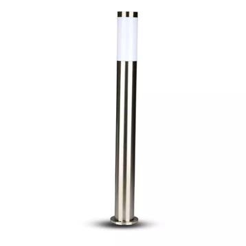 LED buitenlamp - 80cm - RVS pilaar - BOLLARD E27, Ophalen of Verzenden, Nieuw