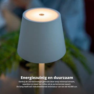 2dekans | FlinQ Smart Tafellamp Lume - Oplaadbaar en met, Ophalen of Verzenden, Zo goed als nieuw