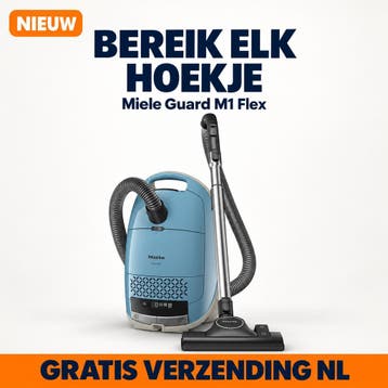 Miele Guard M1 Flex stofzuiger met zak | Nordicblauw nieuw, Verzenden, Nieuw, Regelbare zuigkracht