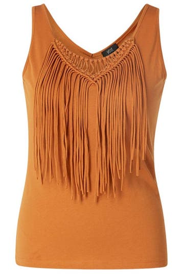 Singlet franjes country en western Maat:, Verzenden, Nieuw, Overige kleuren