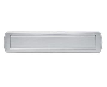 AXA briefplaat Curve Plus aluminium geslepen F1, Verzenden, Nieuw
