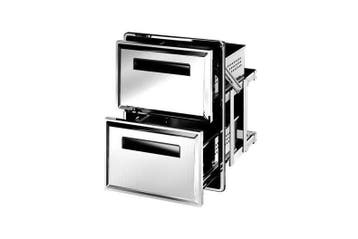 Dubbele Inbouwlade | RVS | 469x629mm HorecaTraders, Zakelijke goederen, Horeca | Meubilair en Inrichting, Verzenden, Nieuw in verpakking