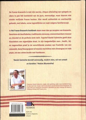 Brasserie 9789021550879 Daniel Galmiche, Boeken, Verzenden, Gelezen, Daniel Galmiche