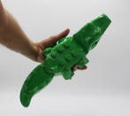 FLASHBACK ART - sculptuur, CROCODILE - 39 cm - Hars - 2021, Nieuw