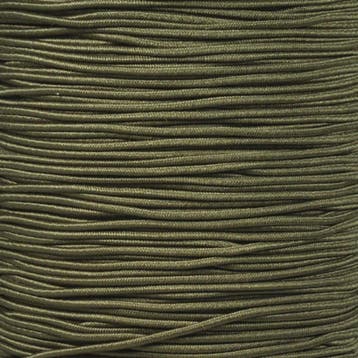 3mm Elastisch Touw - Army green - 50 meter op rol, Doe-het-zelf en Verbouw, Ophalen of Verzenden, Nieuw