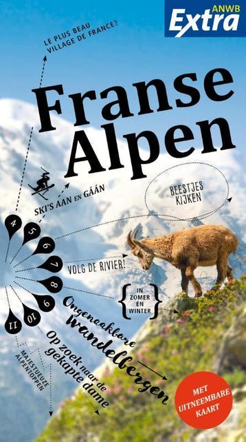 Franse Alpen / ANWB Extra - Harry Bunk 9789018044145, Verzenden, Zo goed als nieuw, Harry Bunk