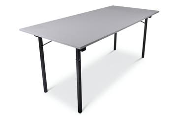 Inklapbare tafel recht | 160x80 | U-frame, Huis en Inrichting, Tafels | Bijzettafels, Ophalen of Verzenden, Nieuw, Kunststof
