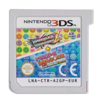 3DS Puzzle & Dragons Z + Puzzle & Dragons: Super Mario Bros., Verzenden, Zo goed als nieuw