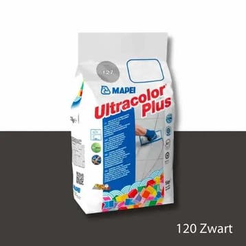 Mapei Ultracolor Plus - Voegmiddel - Fijne Poeder - 5kg - Zw, Doe-het-zelf en Verbouw, Tegels, Ophalen of Verzenden, Nieuw, Keramiek