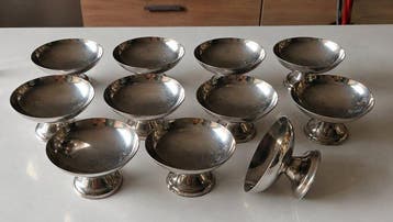 Dessertservies (11) - roestvrij staal