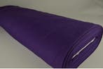 Paarse brandvertragende stof  - Goedkoop op rol, 120 cm of meer, Paars, Ophalen of Verzenden, Polyester