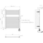 Wiesbaden Elara Elektrische Radiator - Smart WiFi -, Ophalen of Verzenden, Nieuw