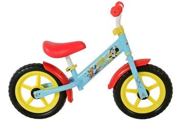 Disney Mickey Mouse Loopfiets - 12 inch - Lichtblauw, Verzenden, Nieuw