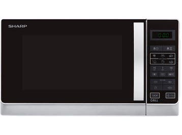 Sharp -  Magnetron Met Grill 800 W - Inhoud 20 L, Minder dan 45 cm, Verzenden, Nieuw, Draaiplateau