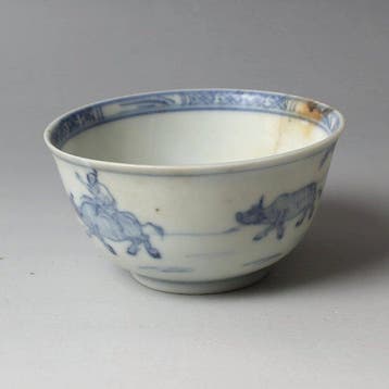 Oud-Chinees scheepswrak uit Ca Mau Aardewerk Beker, ex