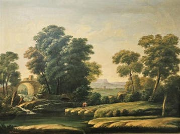 Alfredo Mahieux (1887-1968) - Paesaggio