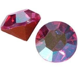 2 x Preciosa Puntsteen 8 mm Rose AB (Puntsteentjes), Hobby en Vrije tijd, Ophalen of Verzenden, Nieuw, Overige typen