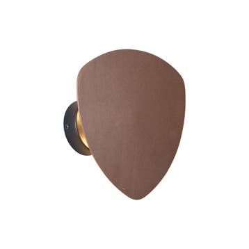 Design wandlamp brons organisch 20 cm 2-lichts - Pulley, Verzenden, Nieuw