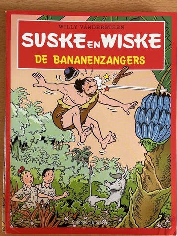 Suske en Wiske speciale uitgave Texaco de bananenzangers, Verzenden, Gelezen, W.vandersteen