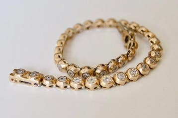 Bibigi - Armband - 18 karaat Roségoud - 0.24ct. tw. Diamant, Nieuw