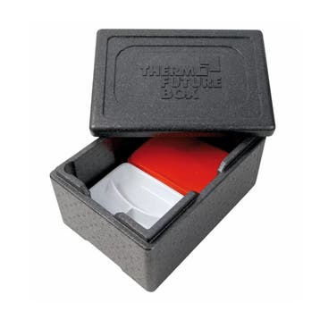GGM Gastro | (6 stuks) THERMO FUTURE BOX | Thermobox MENU M, Verzenden