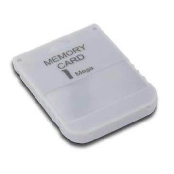 PS1 1MB Memory Card Grijs (Third Party) (PS1 Accessoires), Spelcomputers en Games, Ophalen of Verzenden, Zo goed als nieuw