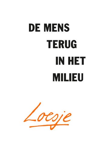 De mens terug in het milieu - Loesje 9789400511125, Verzenden, Gelezen, Loesje