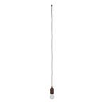 ProPlus Retro hanglamp - Houtmotief - LED - Warm licht -..., Caravans en Kamperen, Ophalen of Verzenden, Nieuw
