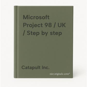 Microsoft Project 98 / UK / Step by step - Catapult Inc., Boeken, Verzenden, Gelezen, Catapult Inc.