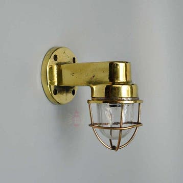 Wandlamp - Messing, Glas, Koper