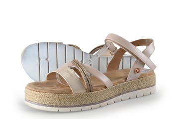 Esprit Sandalen in maat 42 Roze, Kleding | Dames, Overige kleuren, Verzenden, Sandalen of Muiltjes, Zo goed als nieuw