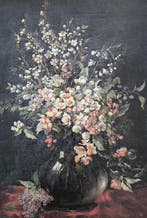 Antonie Boubong (1842-1908) - Bouquet de fleurs