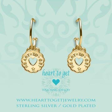 Heart to Get 925 Sterling Zilveren Goudkleurige Bohemian, Verzenden, Nieuw
