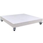 AVH parasolvoet 120 kg met 4 wielen zand graniet, Tuin en Terras, Ophalen of Verzenden, Nieuw