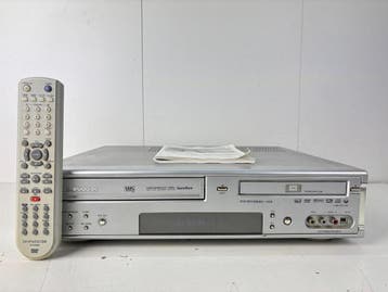 2dekans | Daewoo DF-8100 Video/DVD Combi Recorder –, Ophalen of Verzenden, Zo goed als nieuw