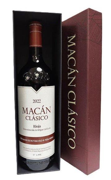 2022 Bodegas Vega Sicilia y Benjamin de Rothschild, Macán, Nieuw