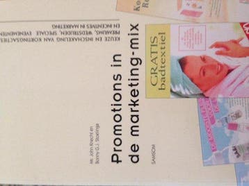 Promotions in de marketing - Knecht, Verzenden, Gelezen