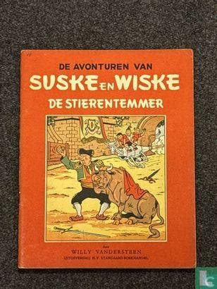 Suske en Wiske - De stierentemmer - 1953, Boeken, Stripboeken, Eén stripboek, Verzenden, Gelezen, Vandersteen, Willy.
