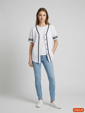 FOREVER 21 T-shirts Dames maat S White with Black trim, Ophalen of Verzenden, Nieuw