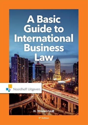 dropship A BASIC GUIDE TO INTERNATIONAL BUSINESS LAW / Vast, Verzenden, Zo goed als nieuw, Mr.H Wevers