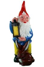 Grote tuinkabouter met haas, Tuin en Terras, Verzenden, Nieuw