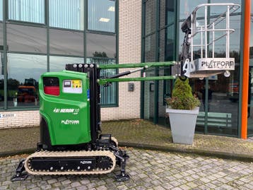 Mast hoogwerker | Platform Basket Heron 10 | Op rupsen