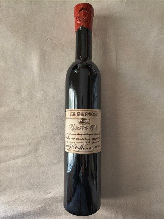 1952 Marco De Bartoli Marsala Vecchio Samperi Storica n., Verzamelen, Wijnen